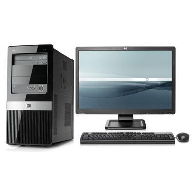 HP Pro 3135 MT + LE2201w – image 1