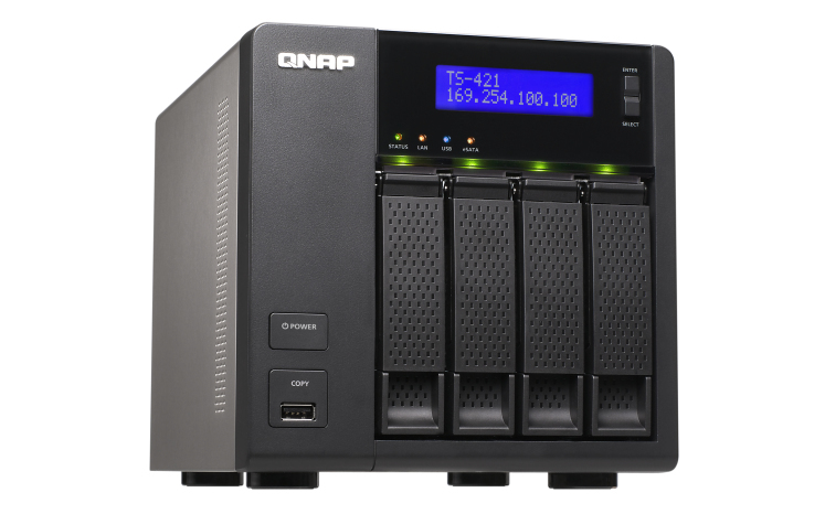 QNAP TS-421/KIT2 NAS/storage server Tower Marvell – image 3