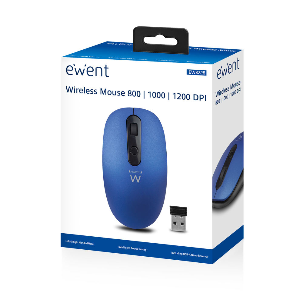 Ewent EW3228 mouse Office Ambidextrous RF Wireless Optical 1200 DPI – image 8