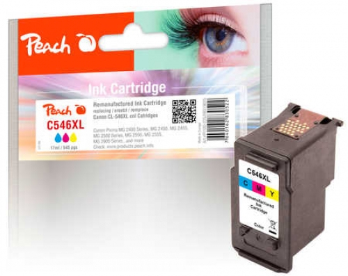 Peach 0F319025 ink cartridge 1 pc(s) Cyan, Magenta, Yellow