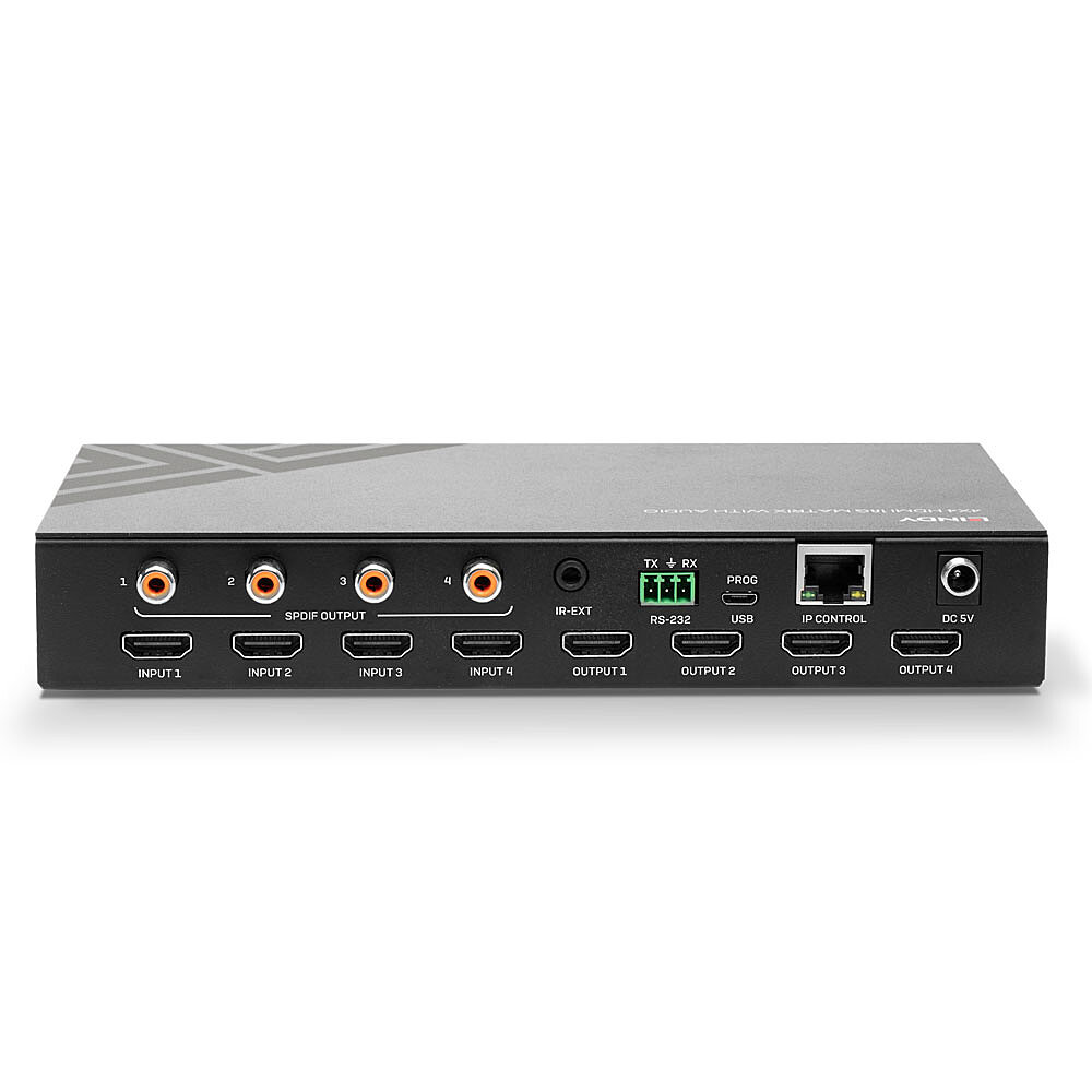 Lindy 4x4 HDMI 18G Matrix Switch with Audio – image 4