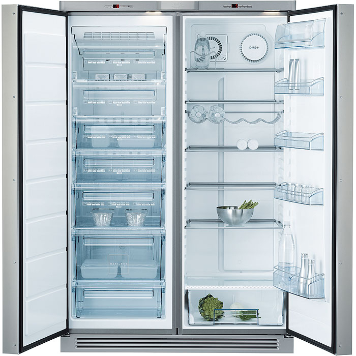 AEG S75678SK1 side-by-side refrigerator Built-in