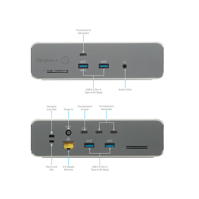 Targus DOCK230USZ mobile device dock station Mobile computer Silver – image 3