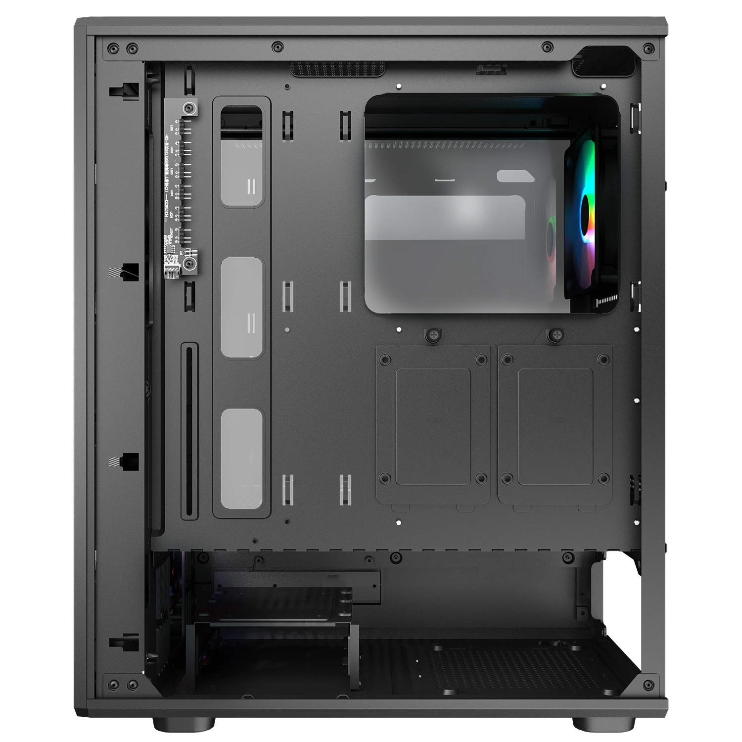 COUGAR Midi Tower Case Airface Pure PRO, ARGB, Black – image 9