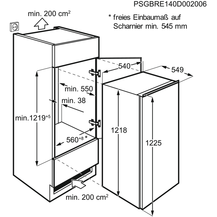 AEG SKB51221AS fridge Built-in – image 6