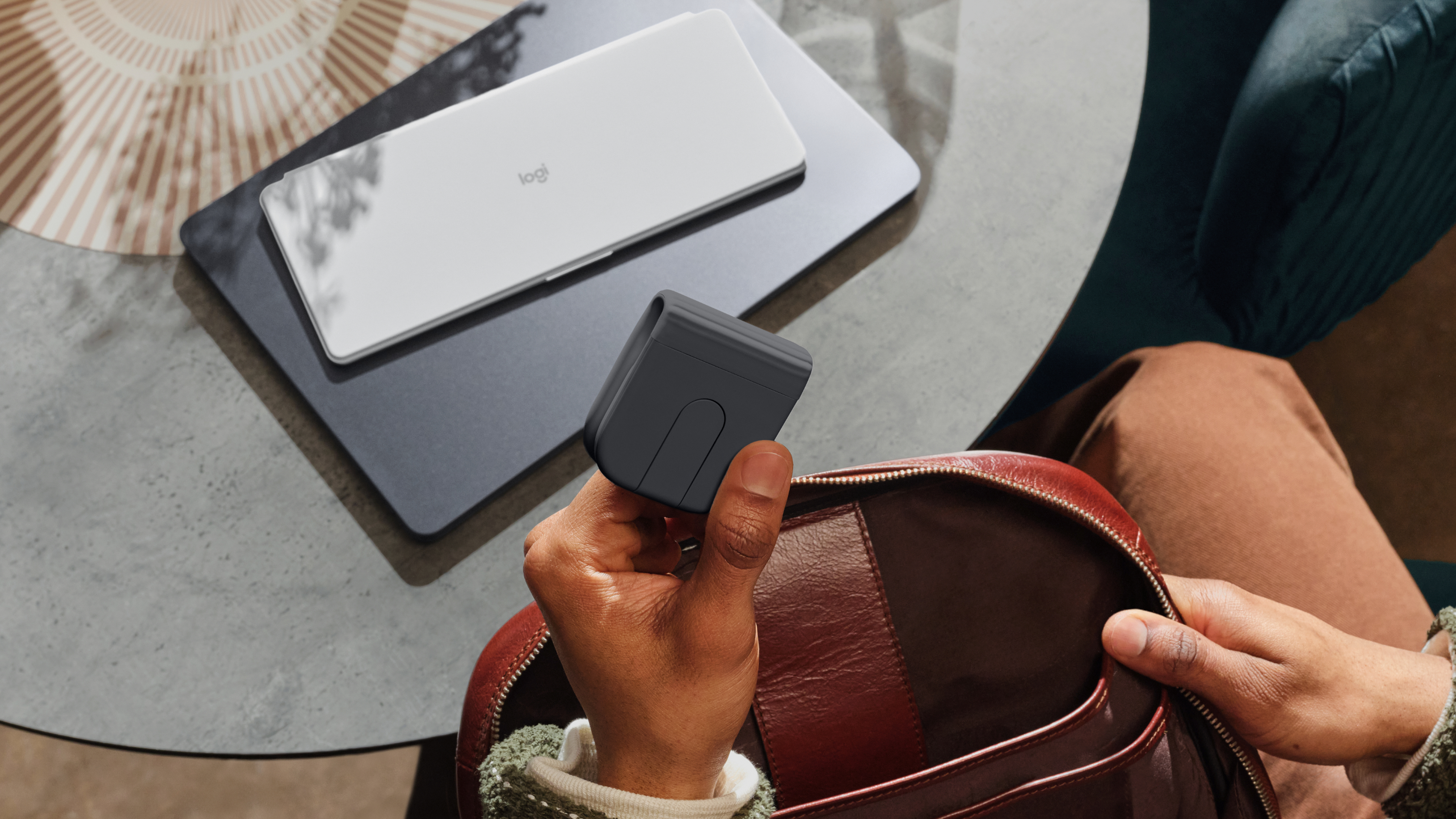 Logitech MOBI MOUSE  FOLD - GRAPHITE Logitech