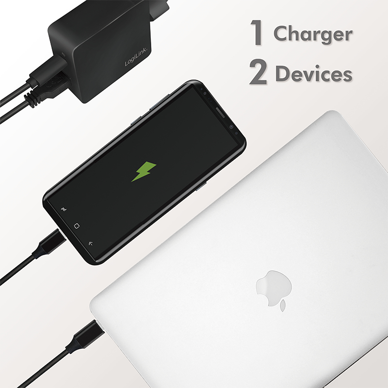 LogiLink PA0219 mobile device charger Universal Black AC Indoor – image 4