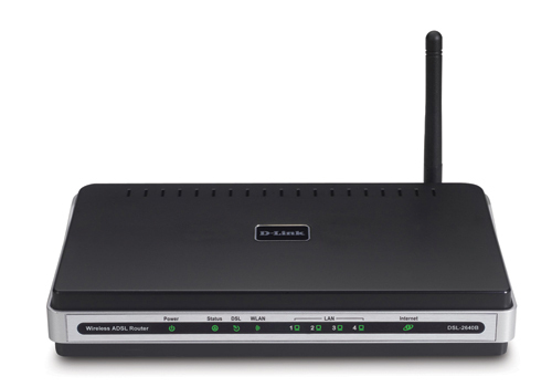 D-Link DSL-2640B-E1 wireless router Fast Ethernet Black – image 1