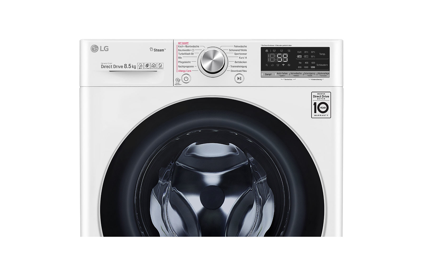 LG F2V7SLIM8 washing machine Front-load – image 4