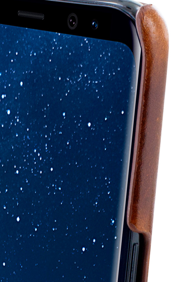 Mobiparts Excellent Backcover Samsung Galaxy S8 Plus Oaked Cognac – image 4