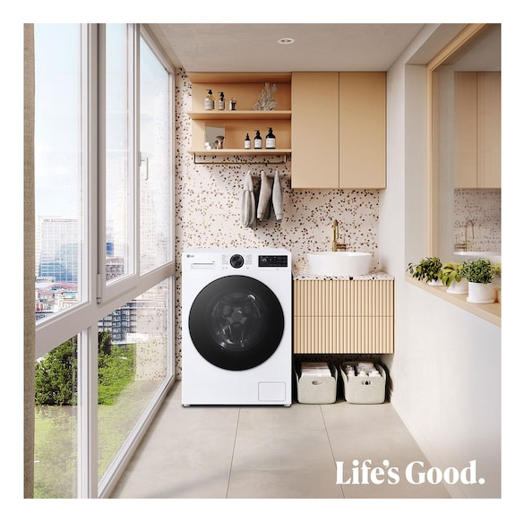 LG Series 500 F2X50S9TLB washing machine Front-load – image 3