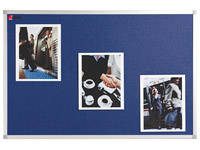 Nobo Tablero Classic Fieltro Azul 90X120