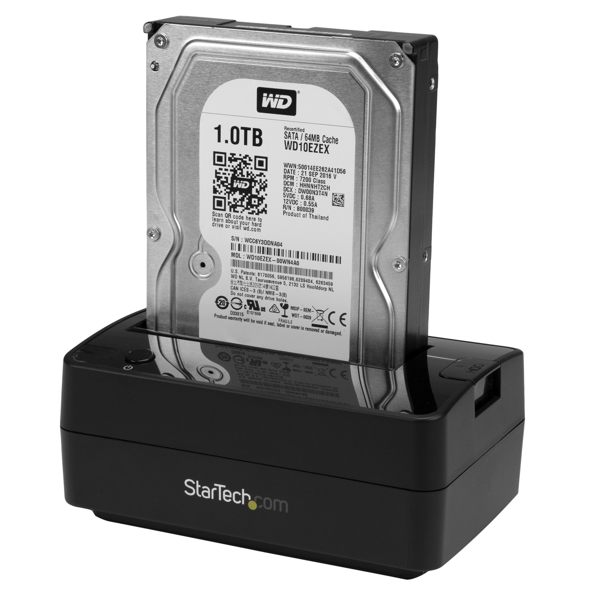 StarTech.com Single Bay USB 3.1 / eSATA to SATA Hard Drive Docking Station, USB 3.1 (10 Gbps) Hard Drive Dock, External 2.5/3.5" SATA III HDD/SSD Docking Statio – image 6