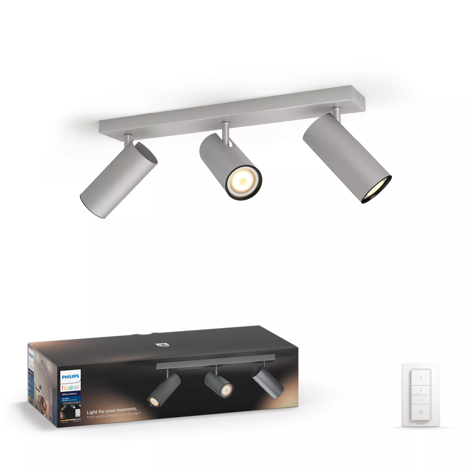 Philips by Signify Philips Hue White ambience Buratto triple spotlight