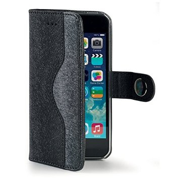 Celly 103657 mobile phone case Wallet case Black