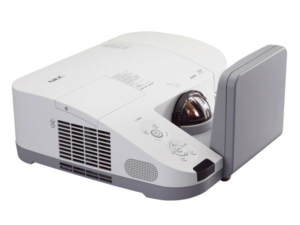 NEC U260W Ultra short throw projector 2600 ANSI lumens DLP WXGA (1280x800) 3D White – image 2