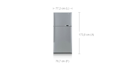 Samsung RT58ZAMT 474 L Silver – image 4