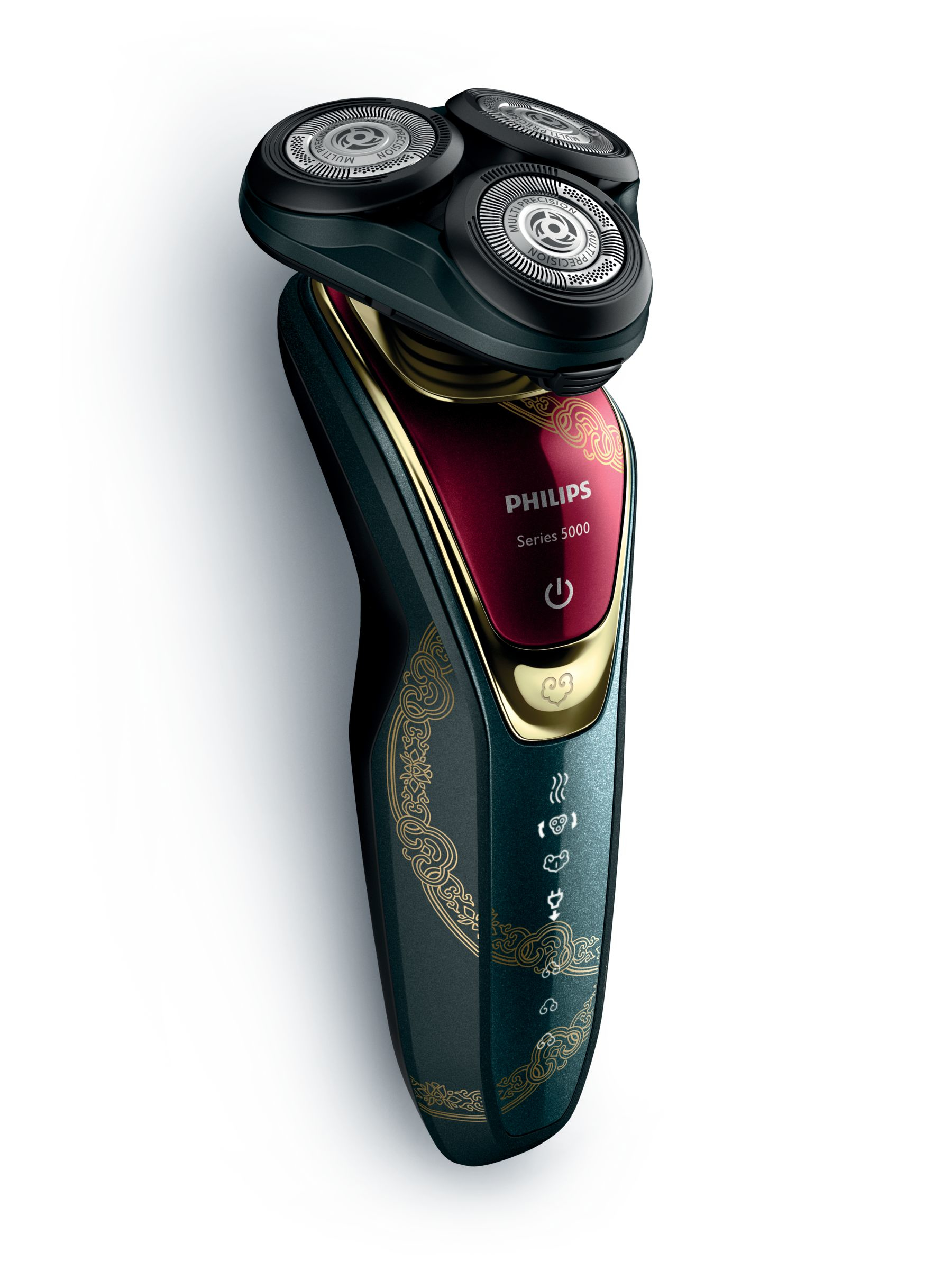 Philips SHAVER Series 5000 S5688/76 men's shaver Rotation shaver Trimmer Green, Metallic – image 2