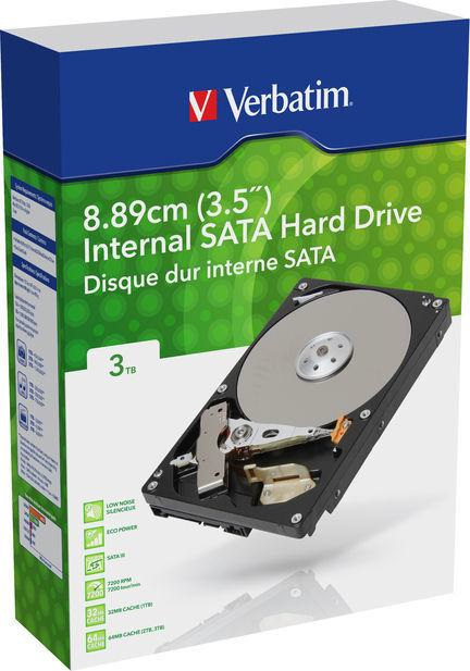 Verbatim 1TB 3.5" SATA HDD – image 2