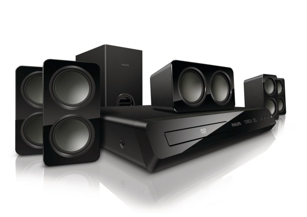 Philips HTS3531/93 home cinema system 5.1 channels