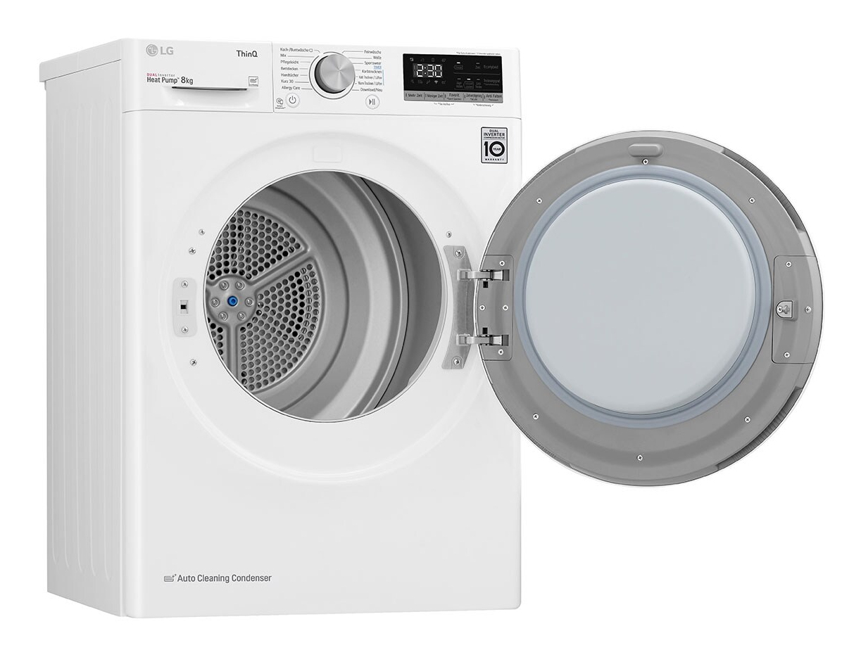 LG V3R08T tumble dryer Freestanding Front-load – image 9