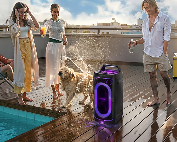 Samsung MX-ST40F Party speaker Black image 3