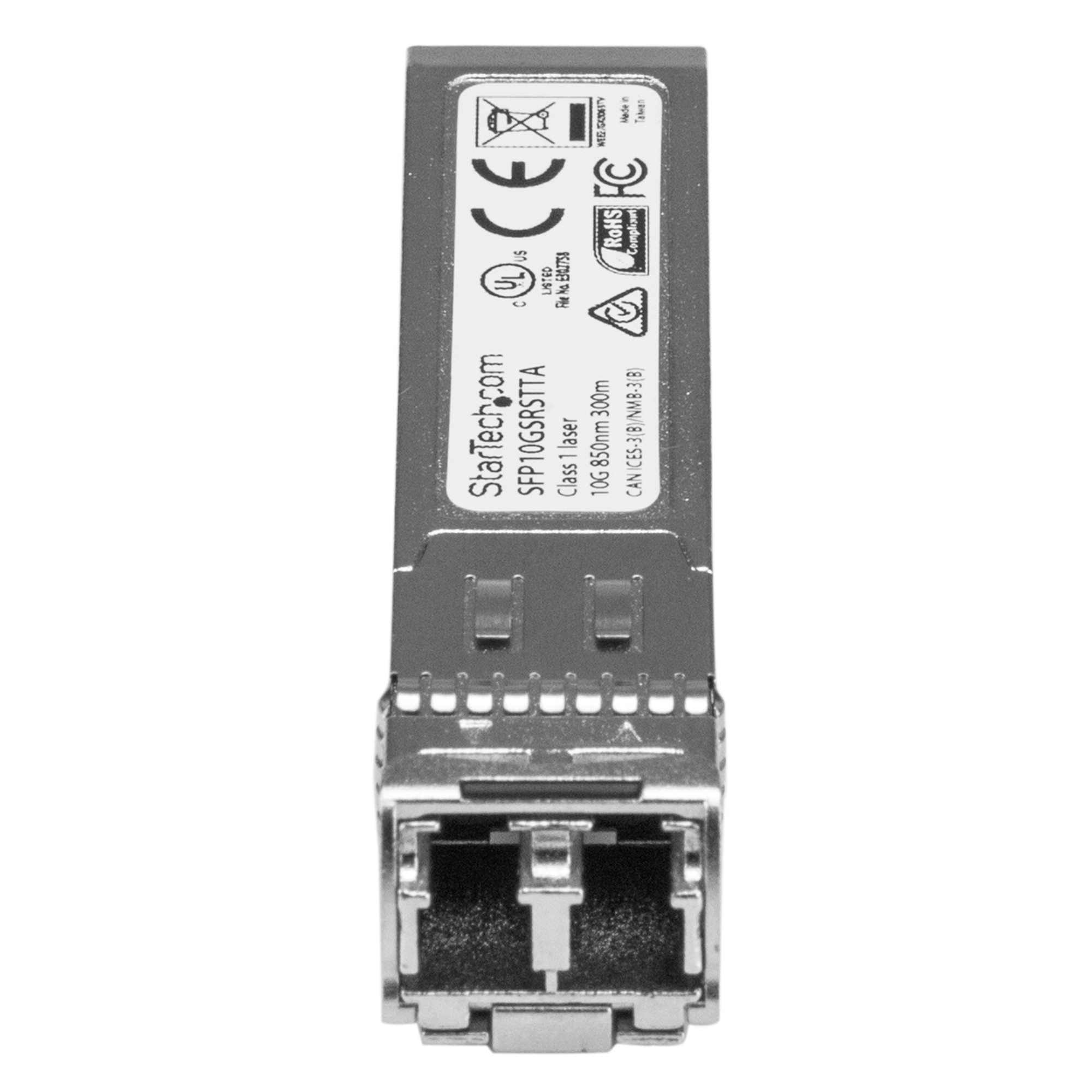 StarTech.com Cisco SFP-10G-SR-S Compatible SFP+ Module - 10GBASE-SR - 10GbE Multimode Fiber MMF Optic Transceiver - 10GE Gigabit Ethernet SFP+ - LC 300m - 850nm – image 2