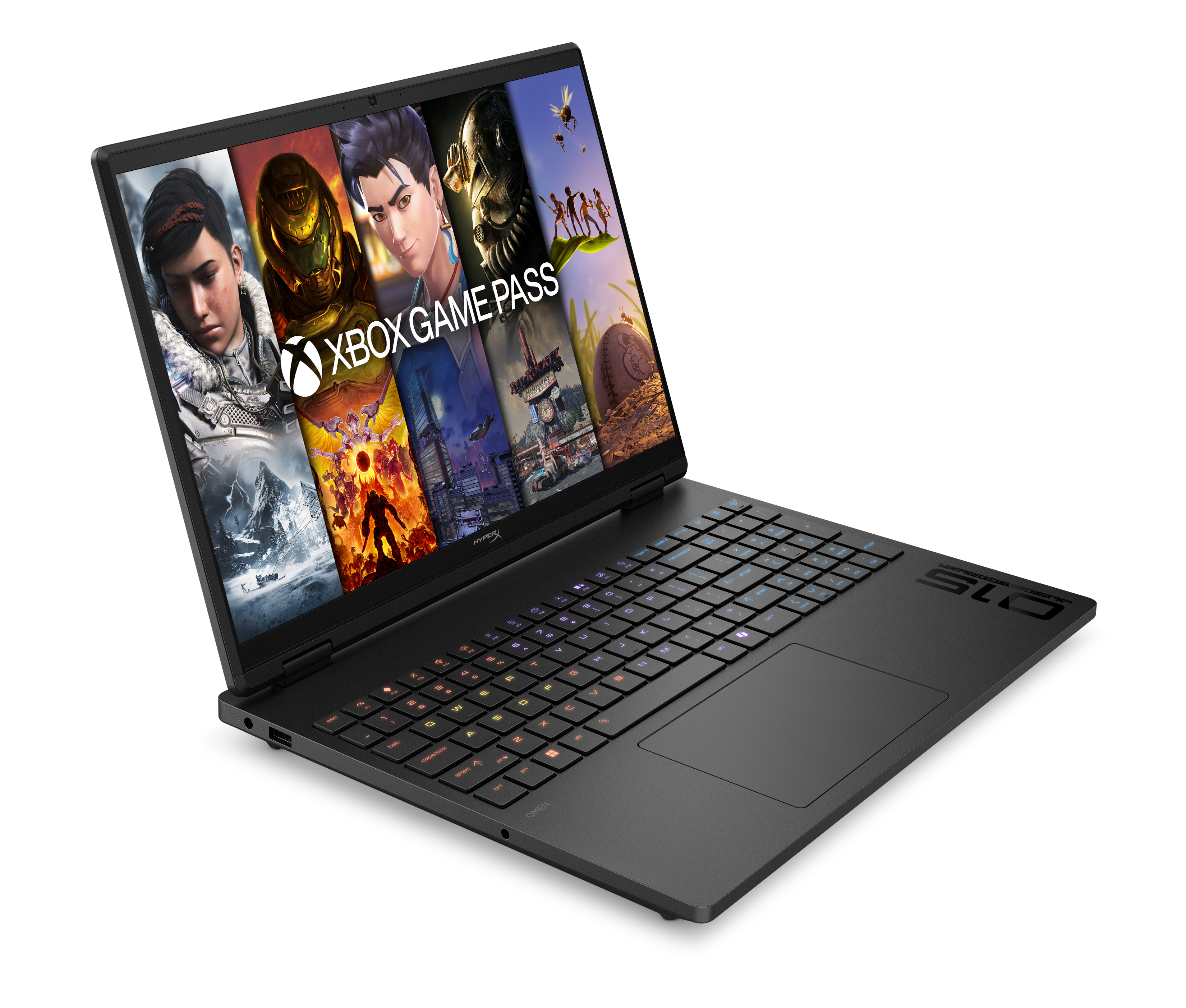 HP E10HLEA laptop Intel Core Ultra 7 38.9 cm (15.3″) 2K 16 GB DDR5-SDRAM NVIDIA® GeForce RTX™ 5050 Wi-Fi 7 (802.11be) Windows 11 Home AI PC Black image 2