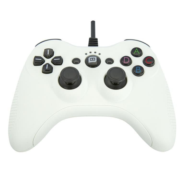 Konix 3328170240932 Gaming Controller White USB Gamepad Analogue / Digital PC, Playstation 3 – image 1