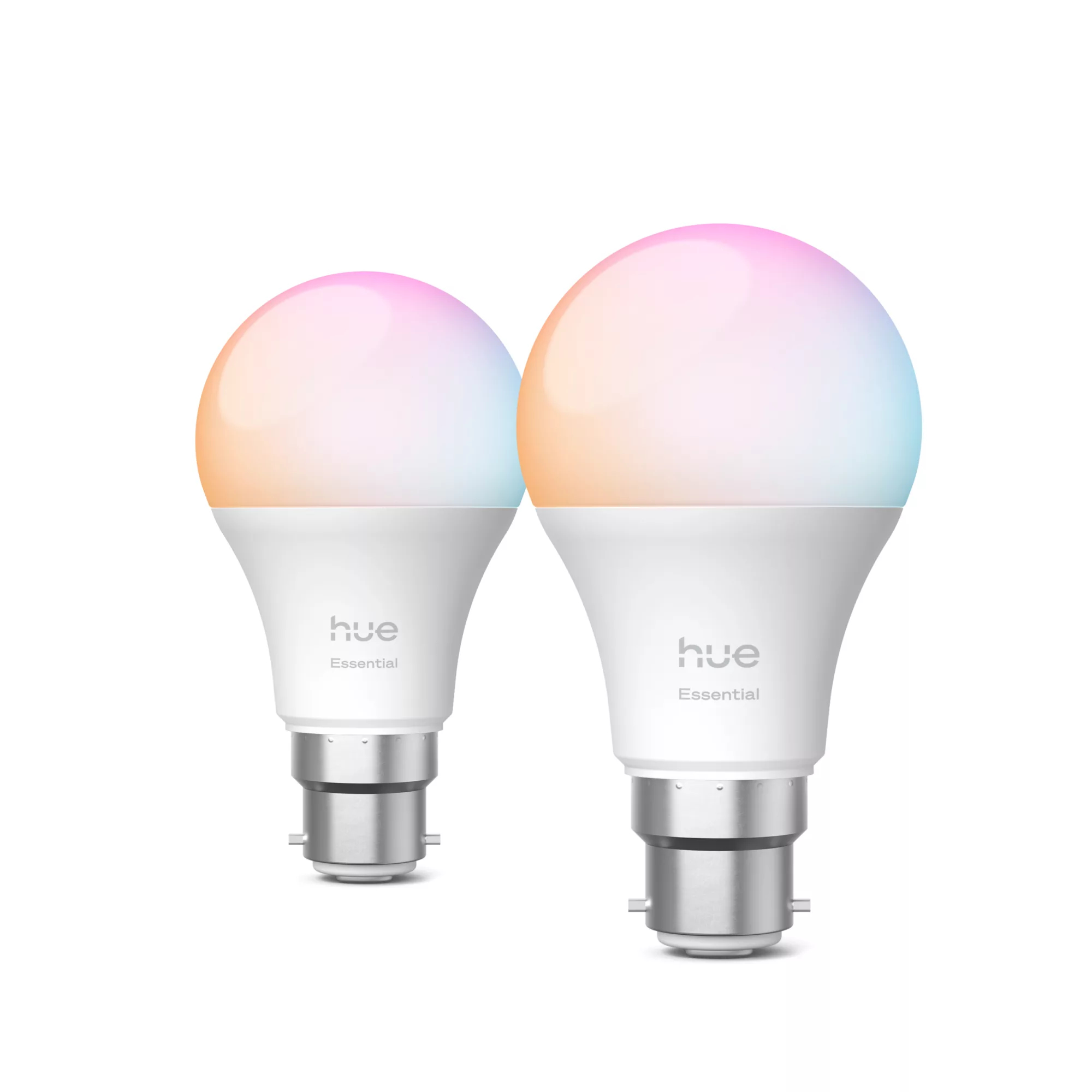 Philips by Signify Philips Hue White and colour ambience Essential A60 – B22 smart bulb – 806 lm –