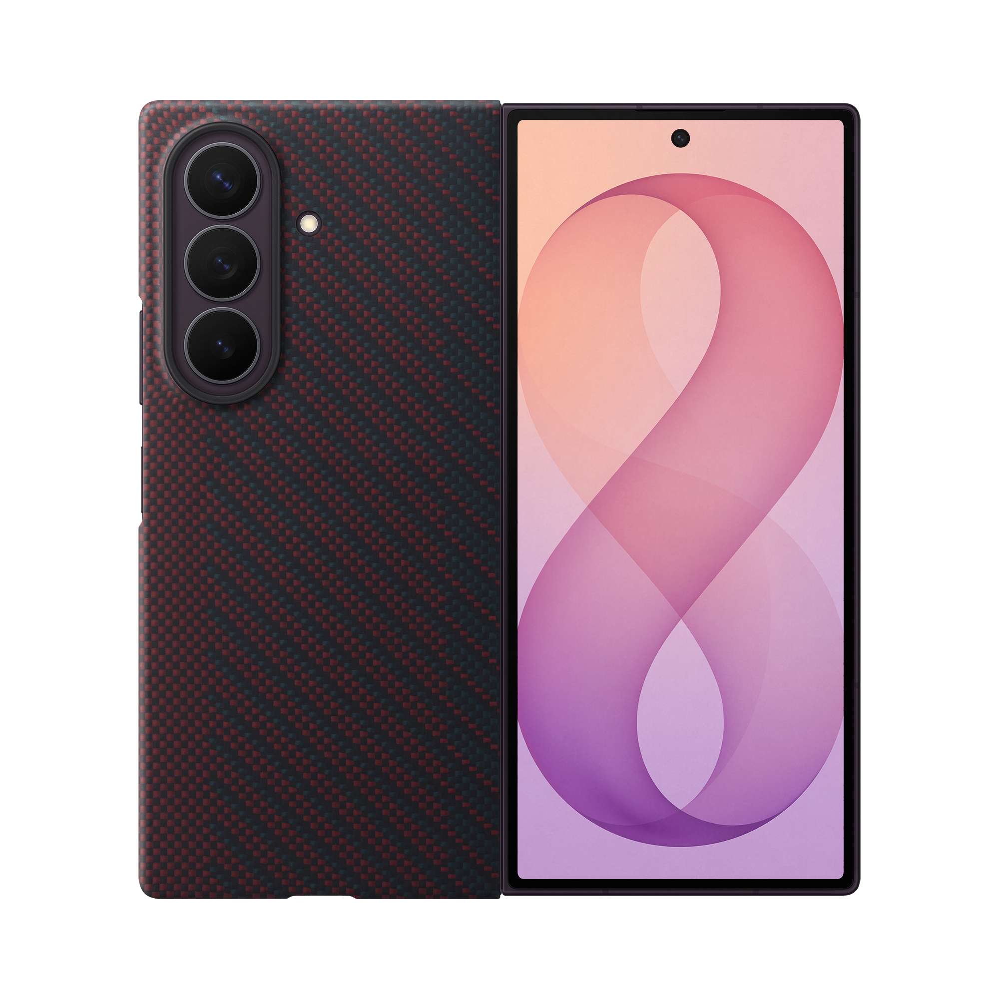 Samsung - Carcasa Samsung Carbon Magnet para Galaxy Z Fold8 Ultra.