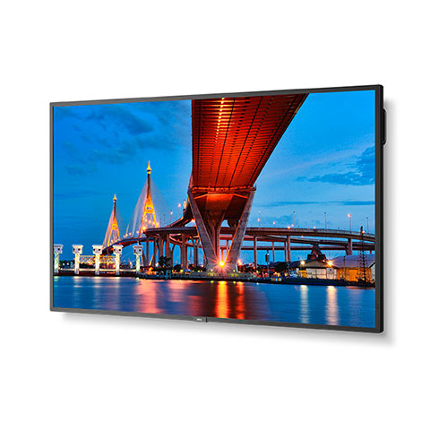 NEC MultiSync M651-2 Digital Signage Display 65" 4K UHD 500 cd/m² 24/7 Schwarz