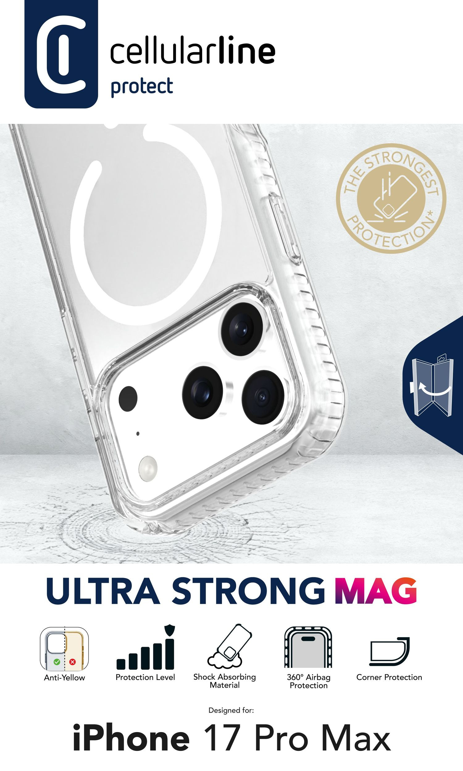 Cellularline ULTRA STRONG MAG - IPHONE 17 PRO MAX – image 9