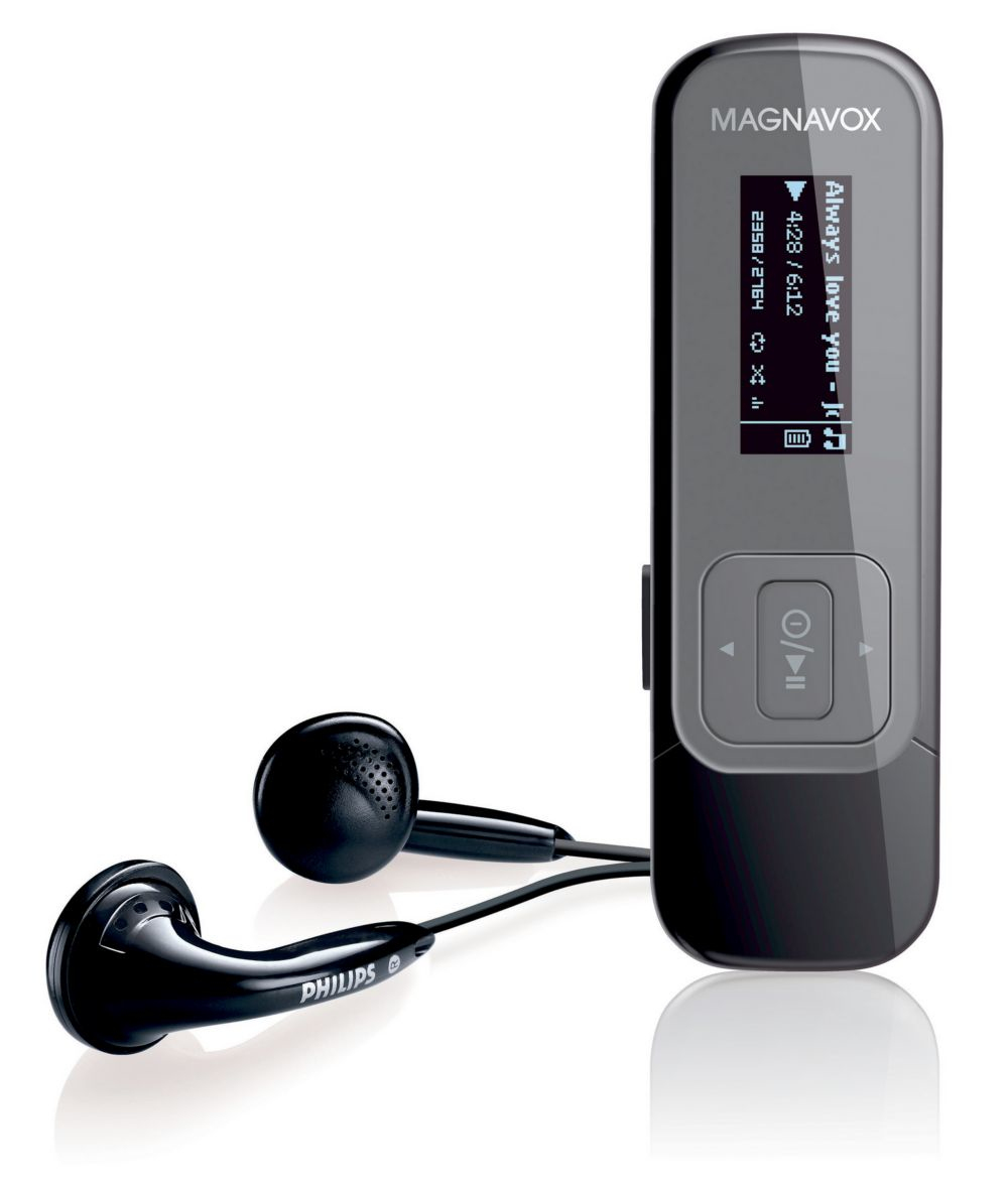 Magnavox MSA2025/37 MP3/MP4 player MP3 player