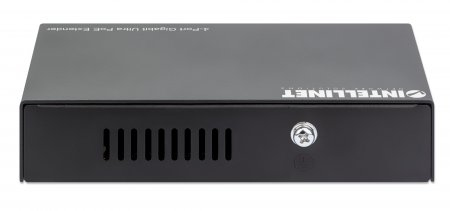 Intellinet 4-Port Ultra Extender, Adds up to 100 m (328 ft.) to Range, 90 W Power Budget, Four PSE Ports up to 30 W Output, IEEE 802.3bt/at/af Compliant, Metal Housing Netværk/strømforlænger – billede 4