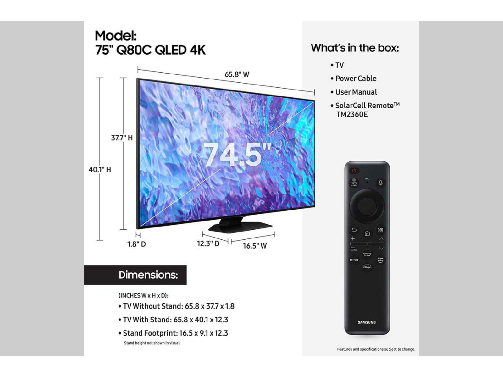 Samsung Series 8 QN75Q80CAF – image 6