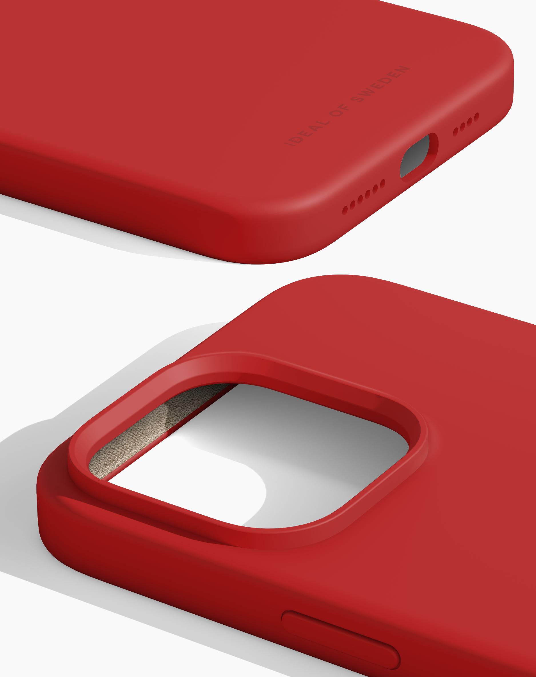 iDeal of Sweden Silicone Case iPhone 14 Pro Max Red – image 2