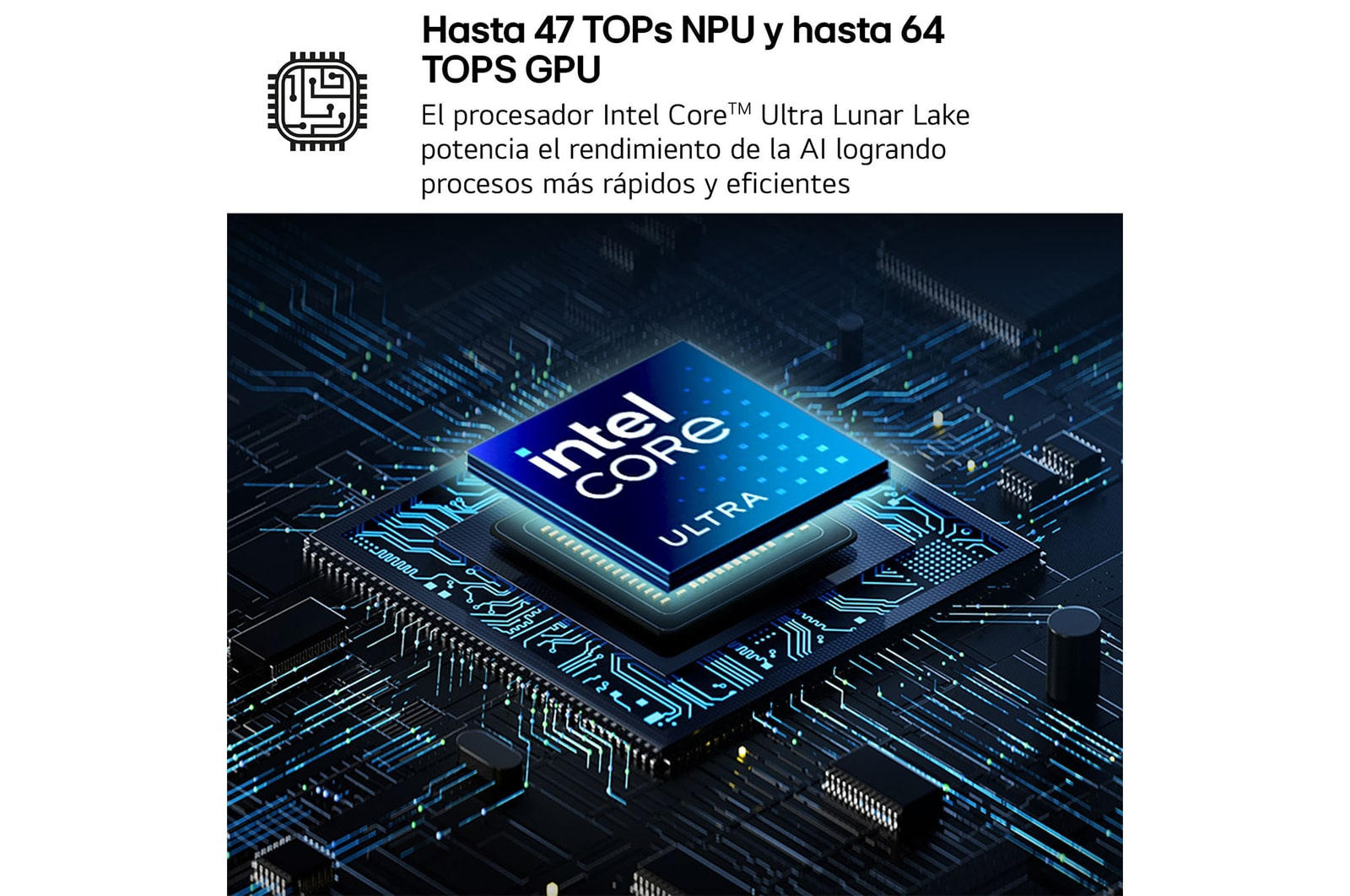 Portátil - LG 16Z90TL-G.AU88B, 16" WQXGA, Intel® Evo™ Edition Core™ Ultra i7-258V, 32 GB RAM, 1 TB SSD, Arc™ GPU, W11H, Negro - imagen 9