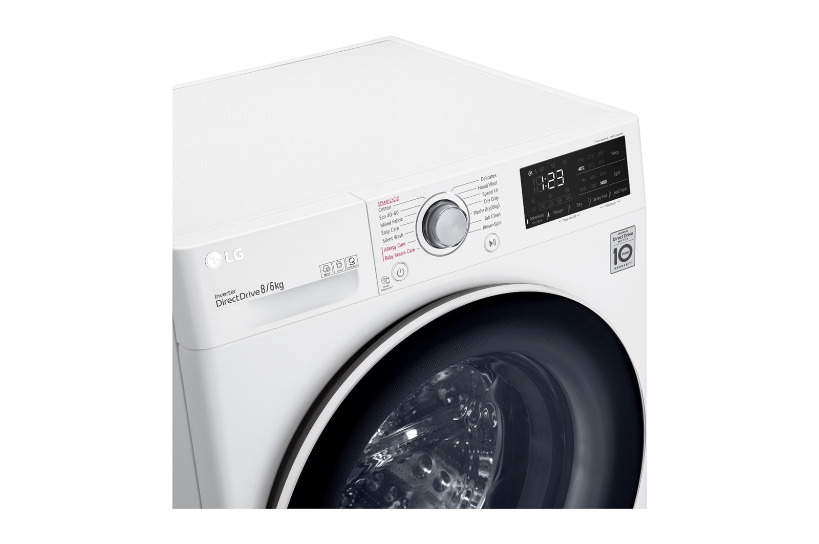 LG F4DV328S0U washer dryer Freestanding Front-load White – image 6