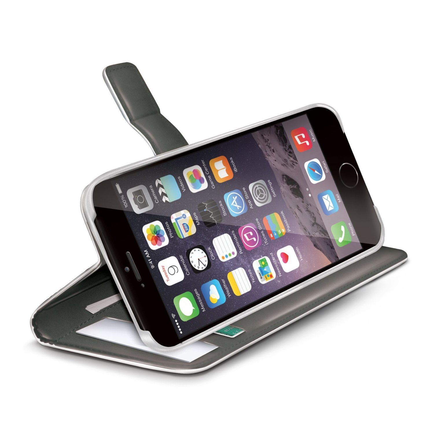 Celly 95599 mobile phone case Wallet case White – image 2