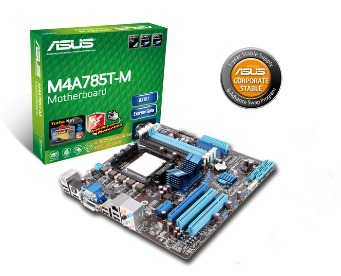 ASUS M4A785T-M/CSM motherboard AMD – image 3