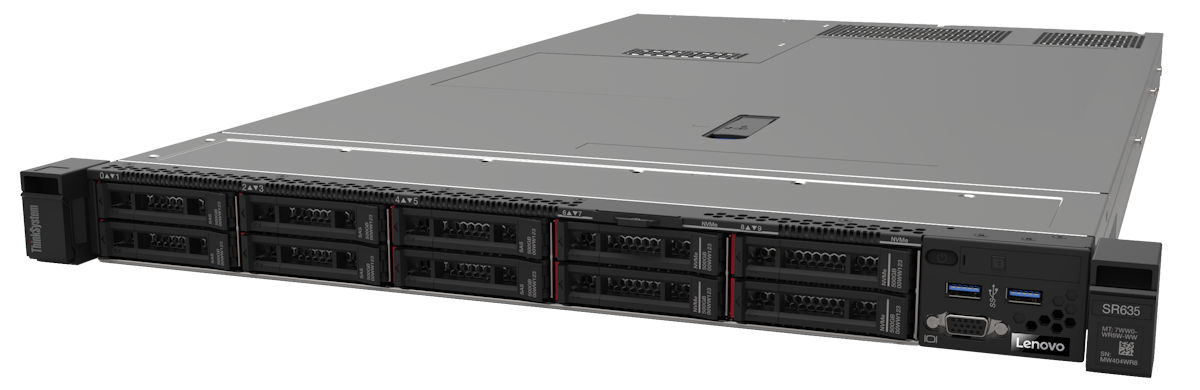 Lenovo ThinkSystem SR635 server Rack (1U) AMD EPYC