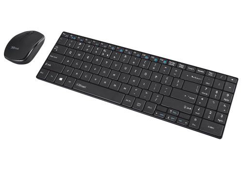 Trust 18808 keyboard Mouse included Home RF Wireless Black – image 4