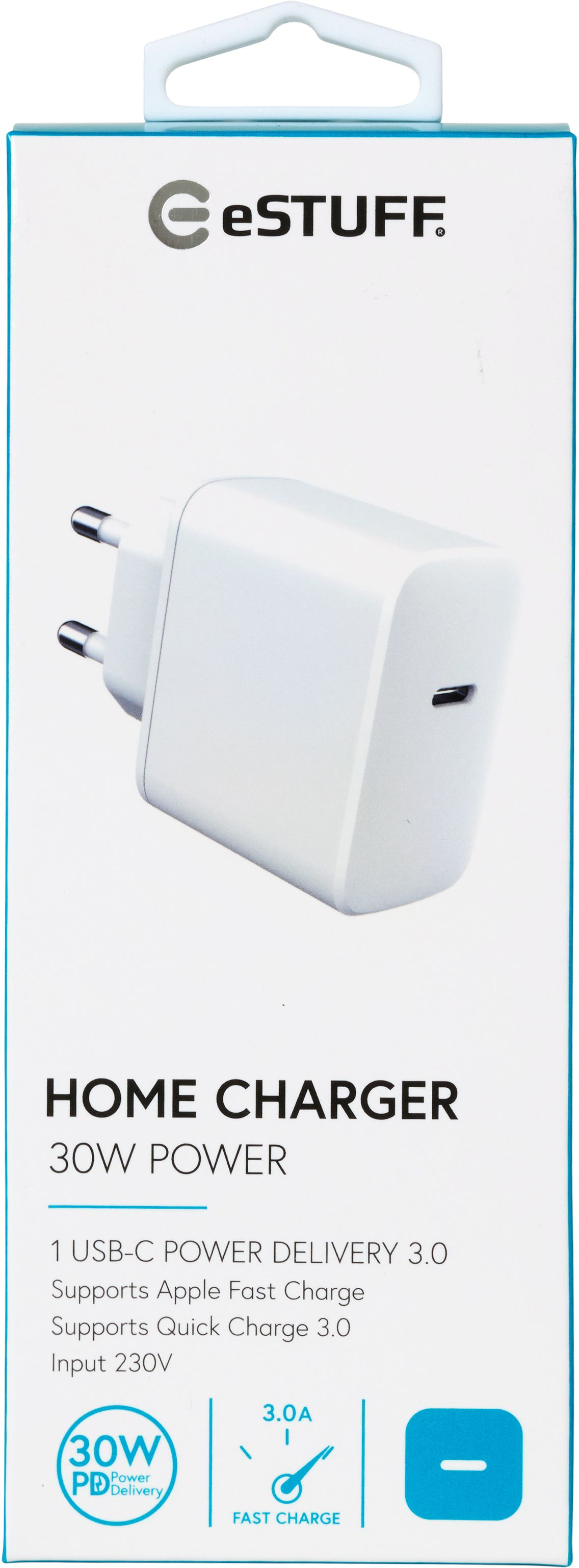 eSTUFF ES635041 mobile device charger Universal White USB Indoor – image 2