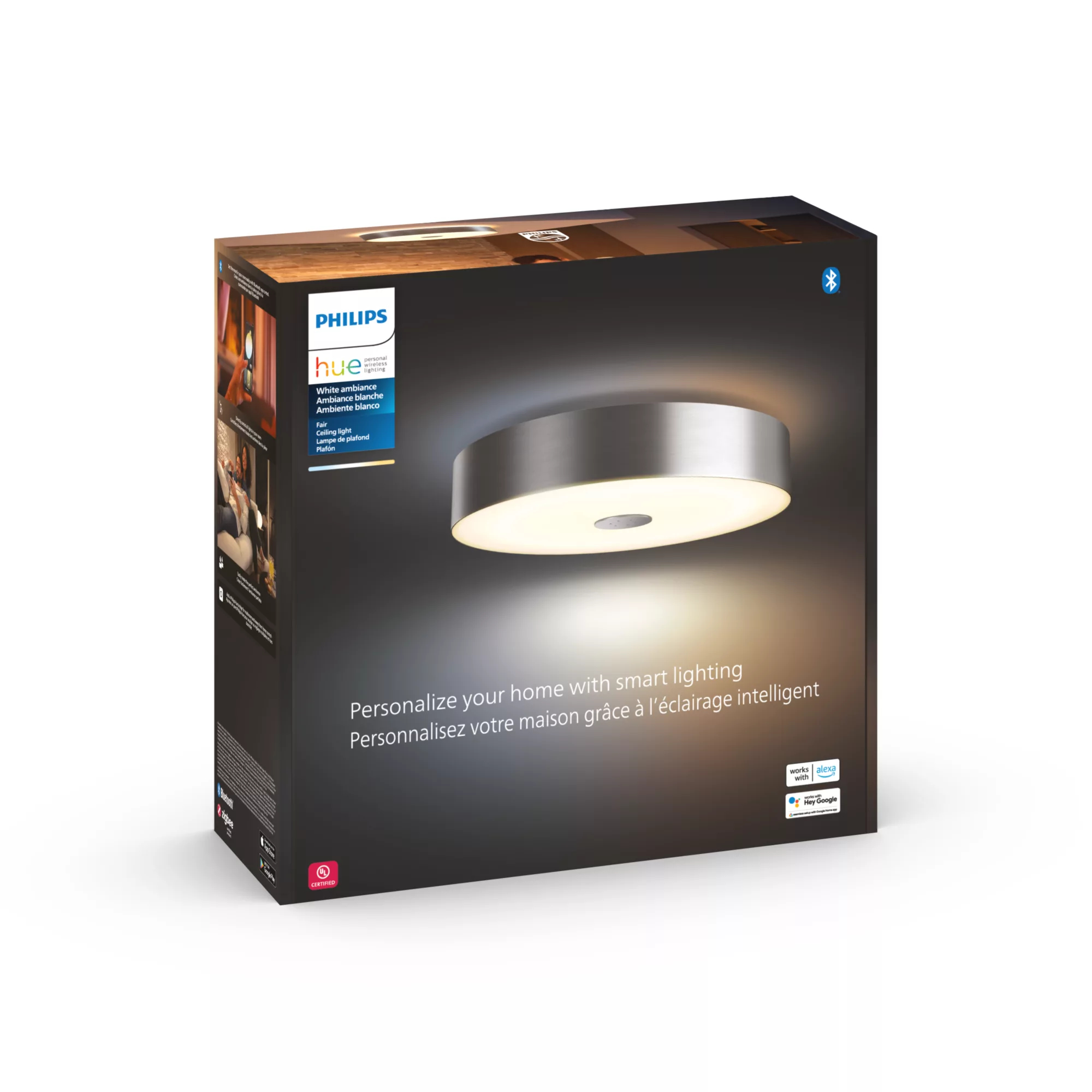 Philips by Signify Philips Hue White ambience 046677570897 smart lighting Smart ceiling light Bluetooth/Zigbee – image 3