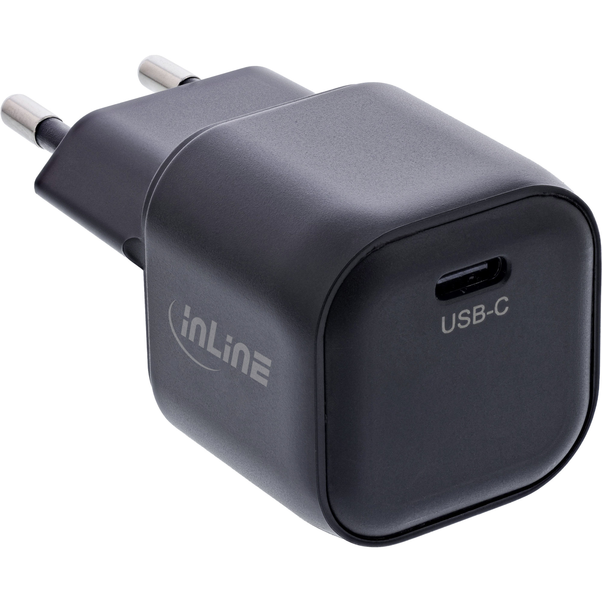 InLine 31509A mobile device charger Universal Black AC Fast charging Indoor