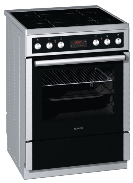 Gorenje EC67337AXG Freestanding cooker Electric Ceramic hob Stainless steel