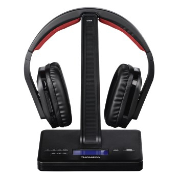 Hama WHP5407 Headphones Wireless Head-band Music Black, Red – image 4