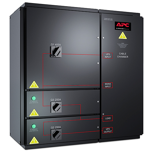 APC SYMMETRA PX 96/160KW WALL-MOUNTED MAINTENANCE BYPASS PANEL – image 4