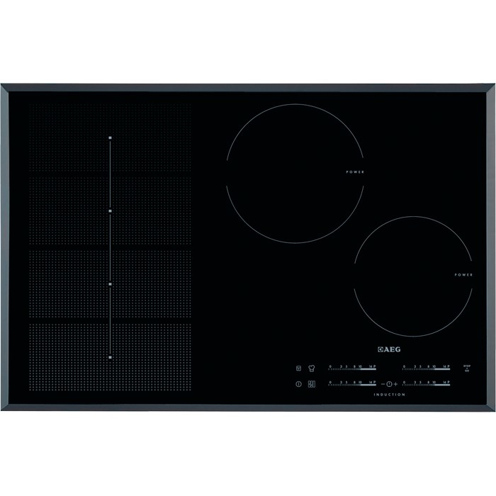 AEG HKE82650FB Black Built-in Zone induction hob 4 zone(s)